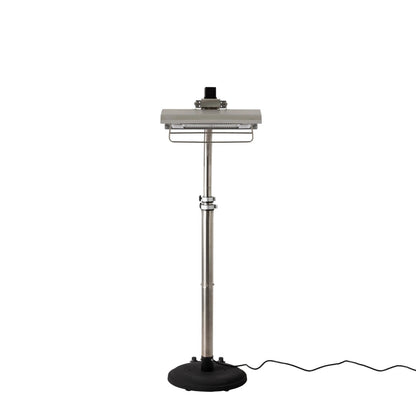 Stainless Steel Telescoping Offset Pole Electric Infrared Patio Heater, 1500W