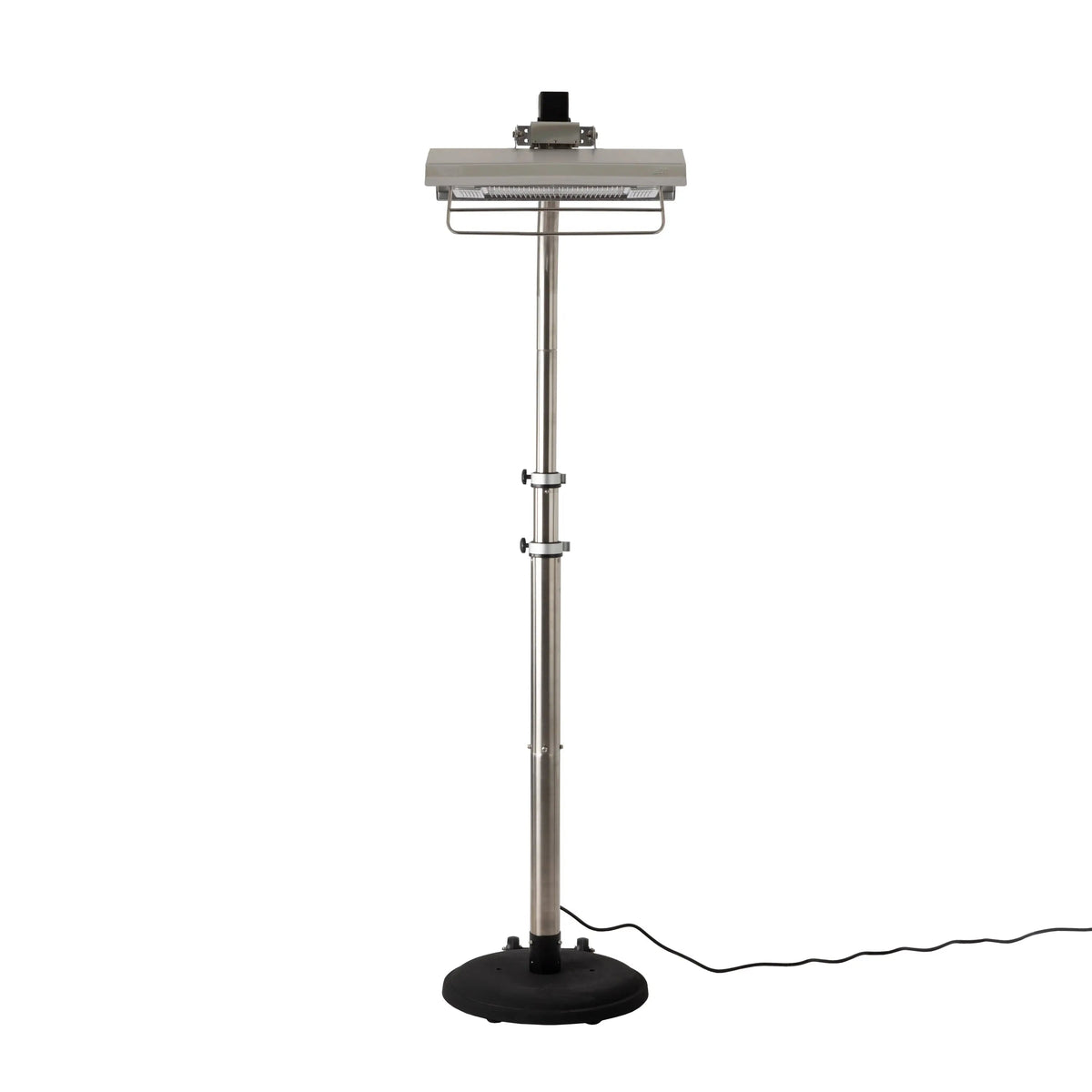 Stainless Steel Telescoping Offset Pole Electric Infrared Patio Heater, 1500W