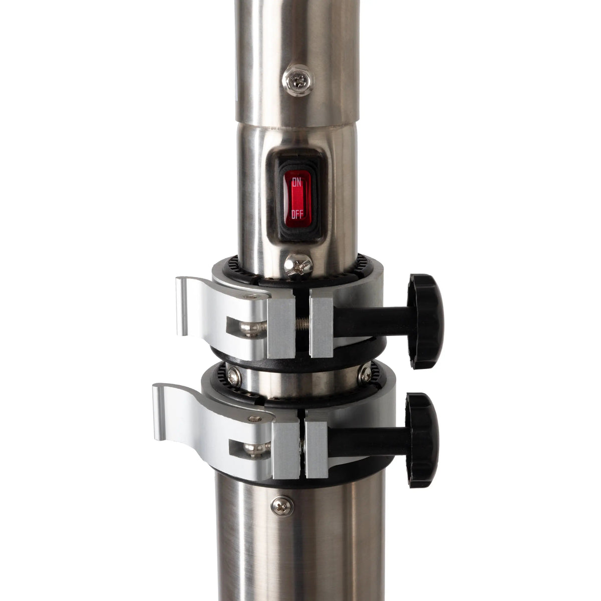Stainless Steel Telescoping Offset Pole Electric Infrared Patio Heater, 1500W